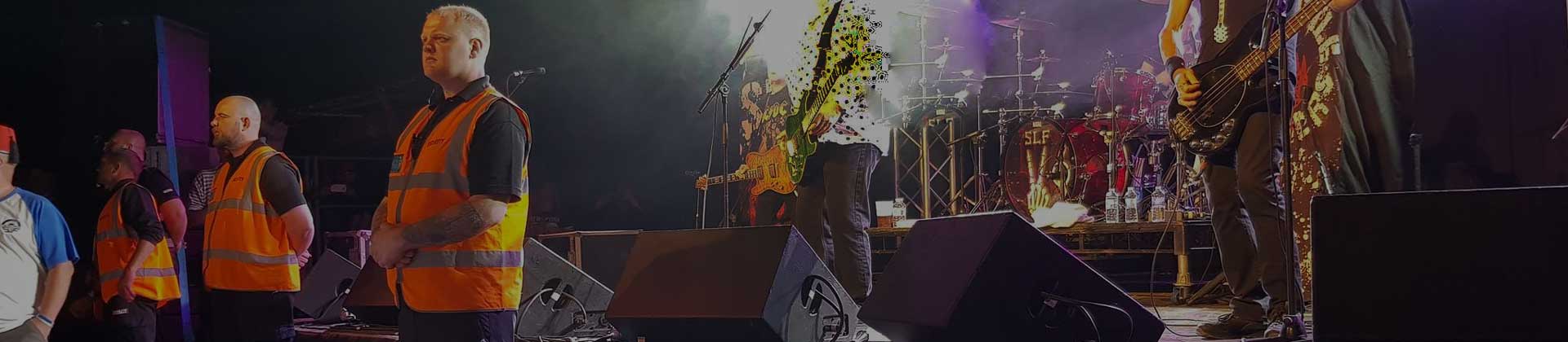 Complete Security team at event