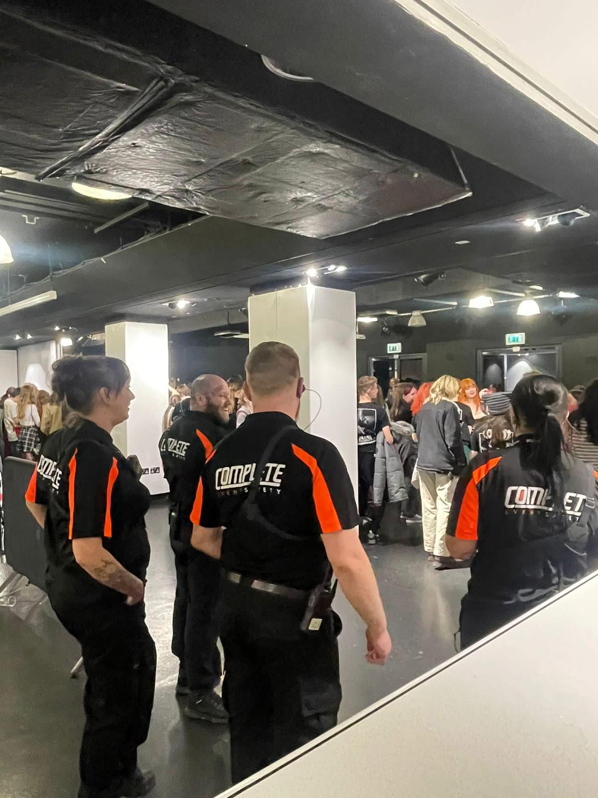 Night time economy security professionals