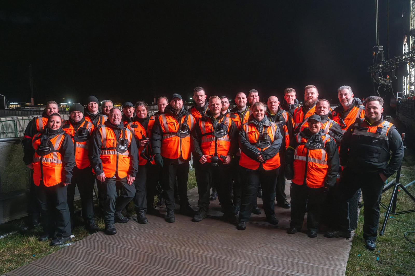 Complete Security Team at event